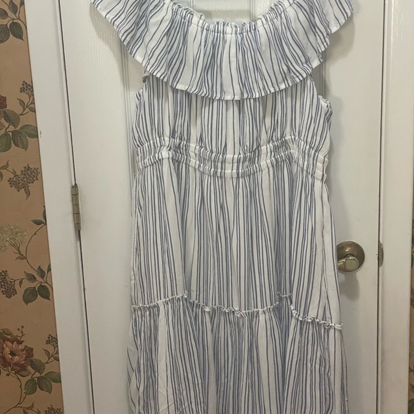 Tommy Bahama Blue and White Striped Dress - Picture 2 of 9
